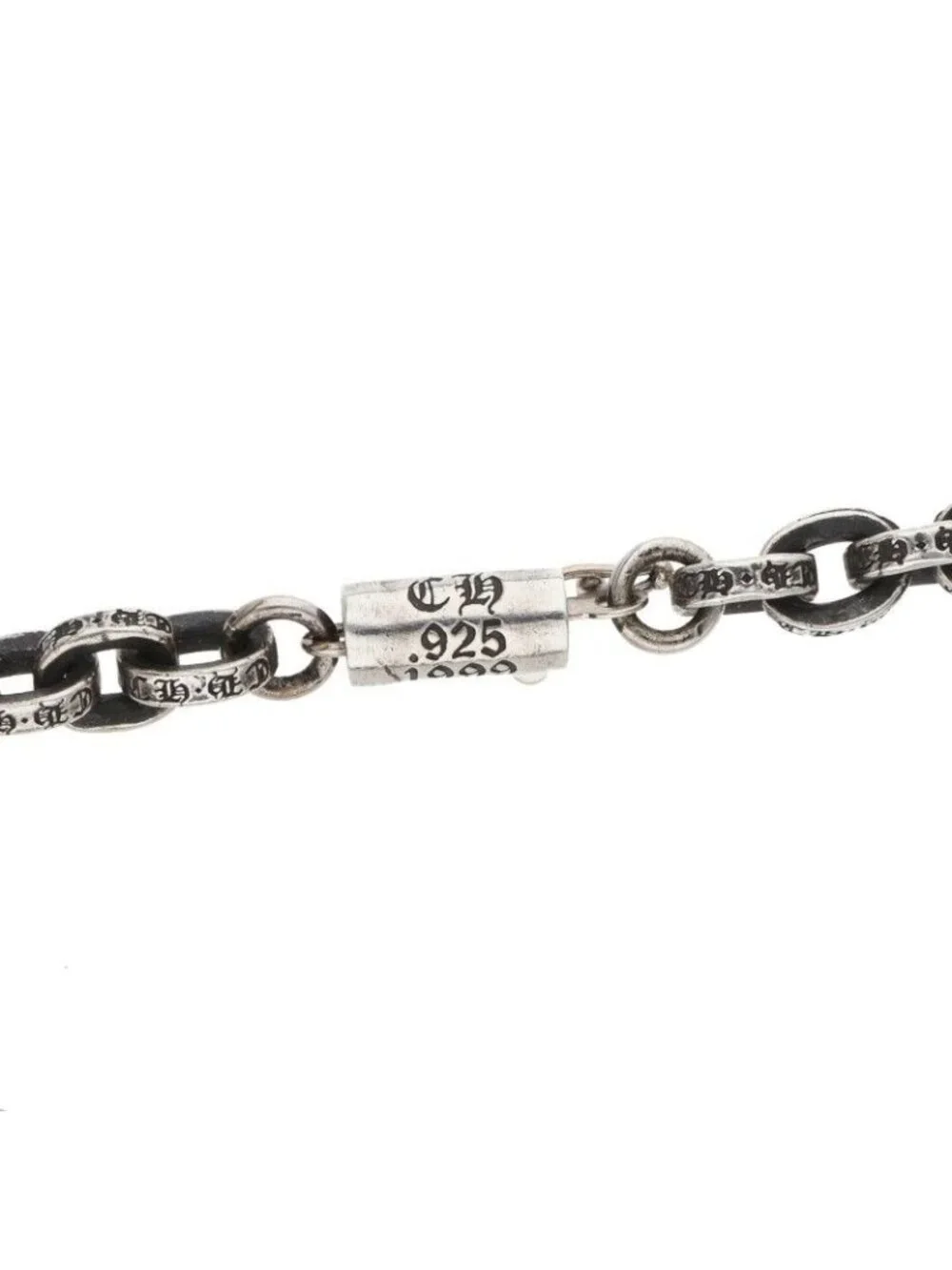 Chrome Hearts Paper Chain 30 Silver Necklace